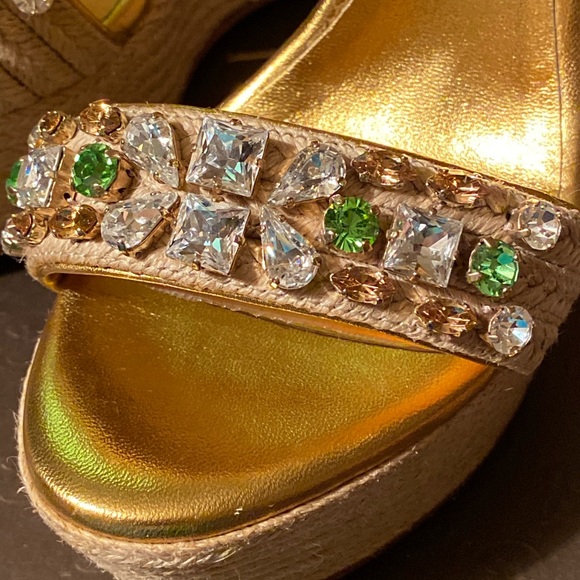 Gucci wedges with crystals - Picture 5 of 10